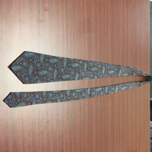 Mark Cross silk neck tie - Picture 2 of 4